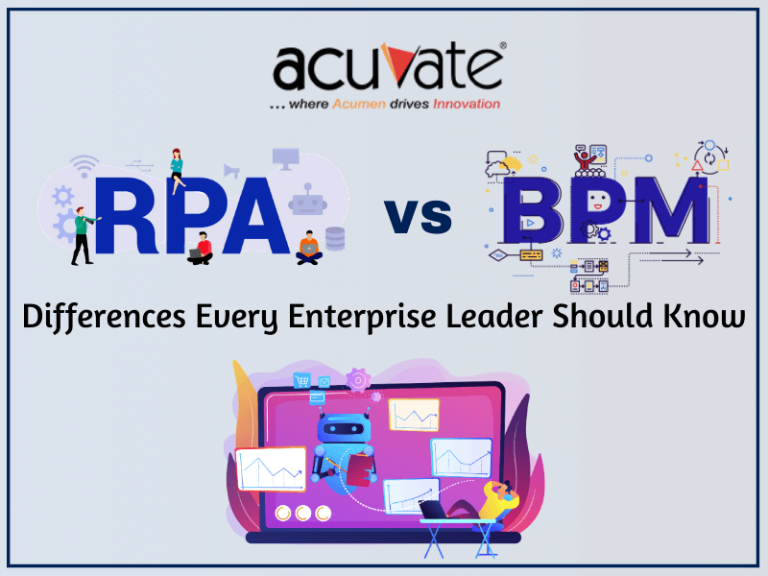 RPA Vs BPM Differences Every Enterprise Leader Should Know Acuvate