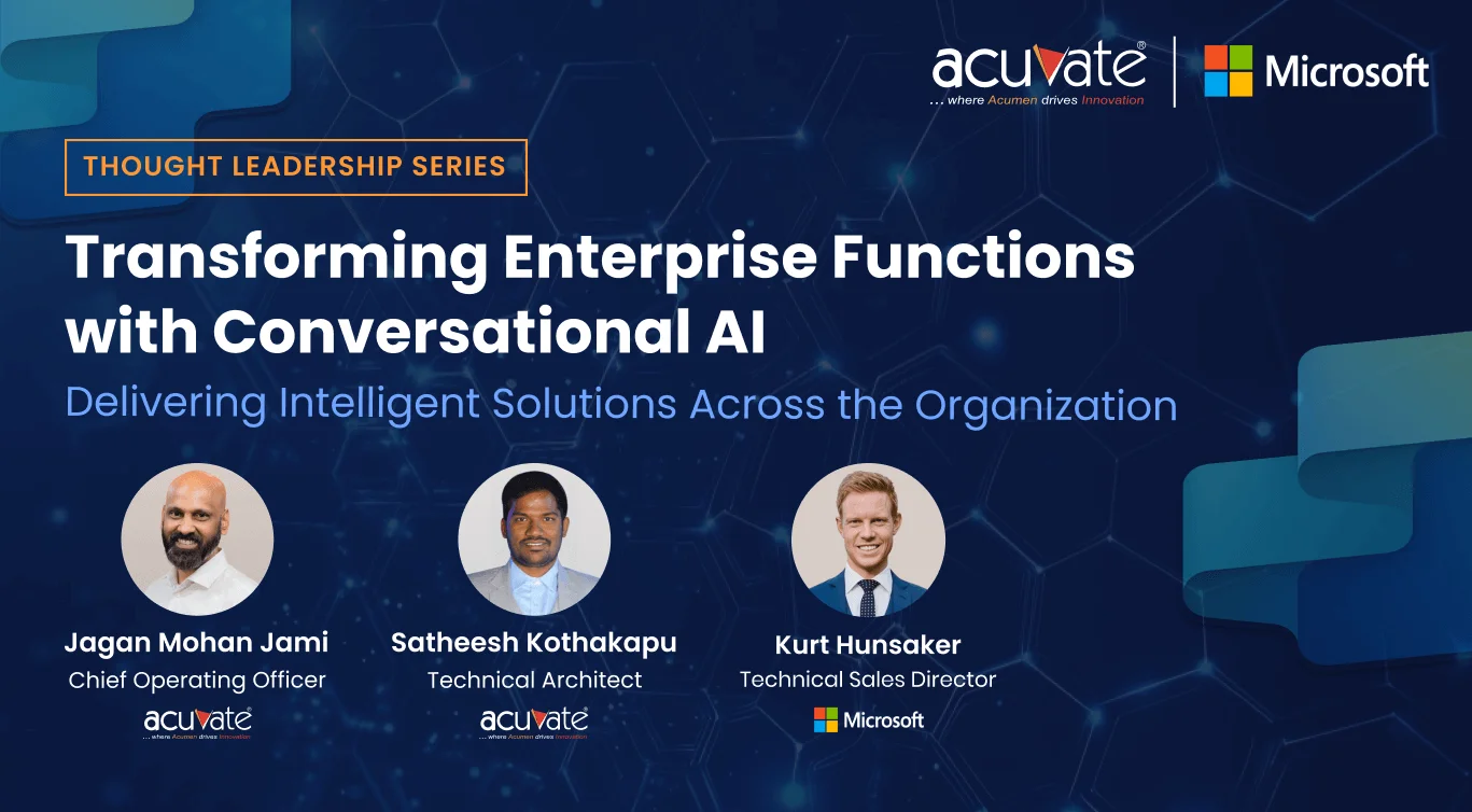 Transforming Enterprise Functions with Conversational AI