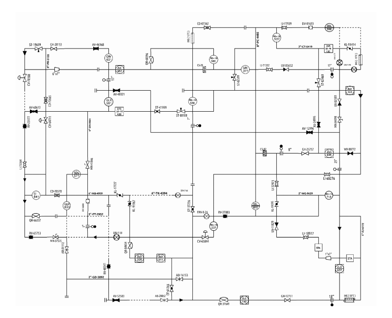 Complex P&ID Diagrams