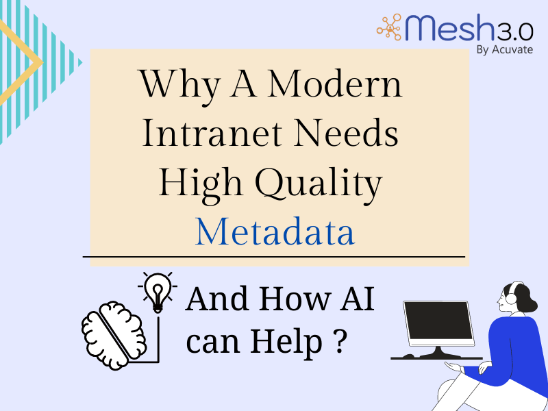 Why A Modern Intranet Needs High-Quality Metadata And How AI Can Help