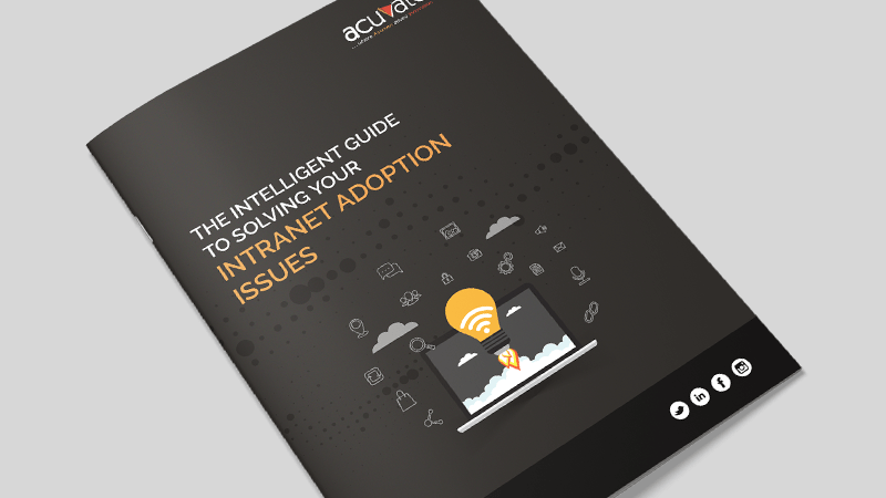 The intelligent Guide to solving your intranet adoption issues