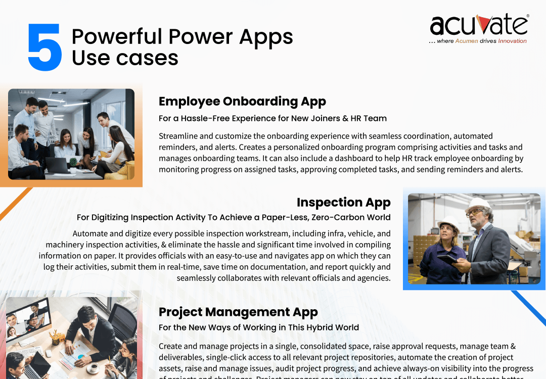 5 Powerful Power Apps Use cases