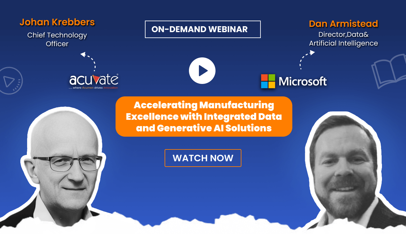 Accelerating Manufacturing Excellence with Integrated Data and Generative AI Solutions-OnDemandWebinarThumbnail