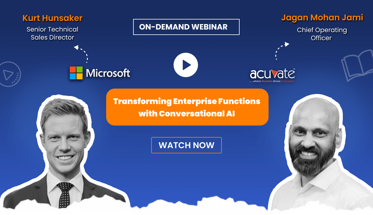Transforming Enterprise Functions with Conversational AI-OnDemandWebinarThumbnail