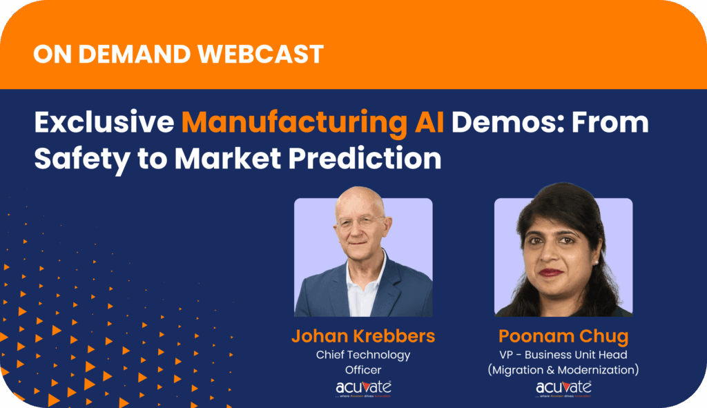 Exclusive Manufacturing AI Demos From Safety to Market Prediction